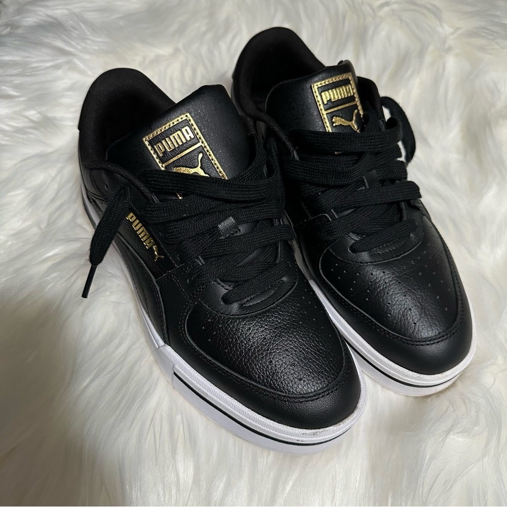 Puma CA Pro Classic II Woman’s Jet Black Athletic Shoes